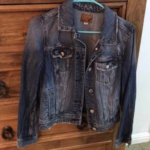 Dark wash denim jacket